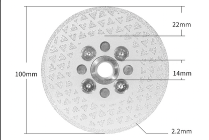 Cutting discs for angle grinders