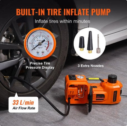 12v Electric hydraulic jack for cars