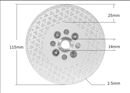 Cutting discs for angle grinders