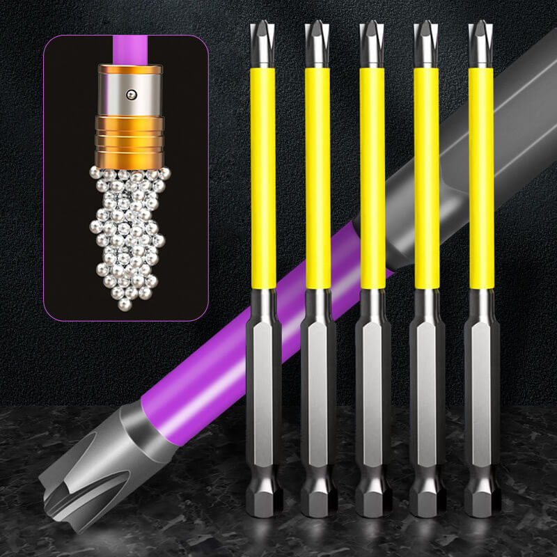 Cross And Slotted Screwdriver Bits For Electricians