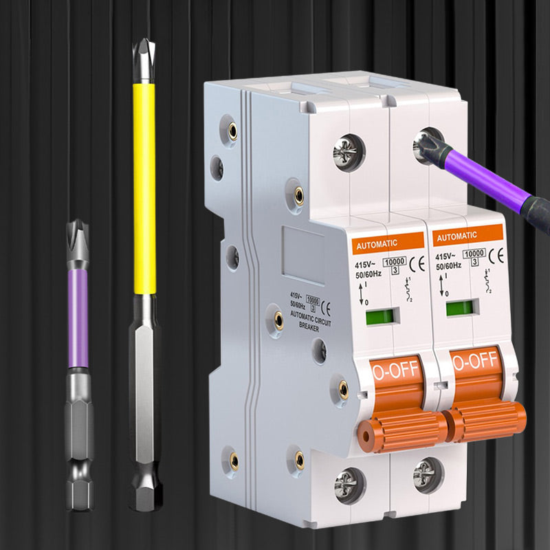 Cross And Slotted Screwdriver Bits For Electricians