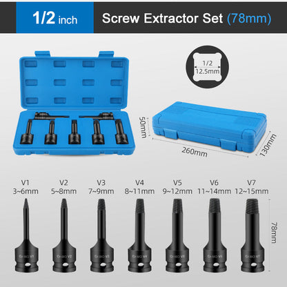 🔥LAST DAY 30% OFF FREE SHIPPING🔥Damaged Screw Extractor Set