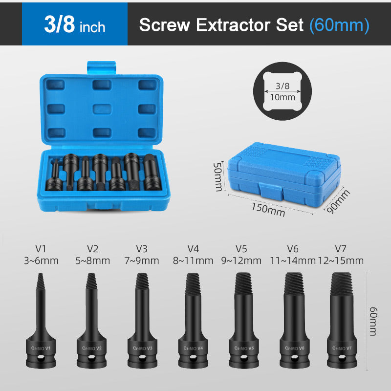 🔥LAST DAY 30% OFF FREE SHIPPING🔥Damaged Screw Extractor Set