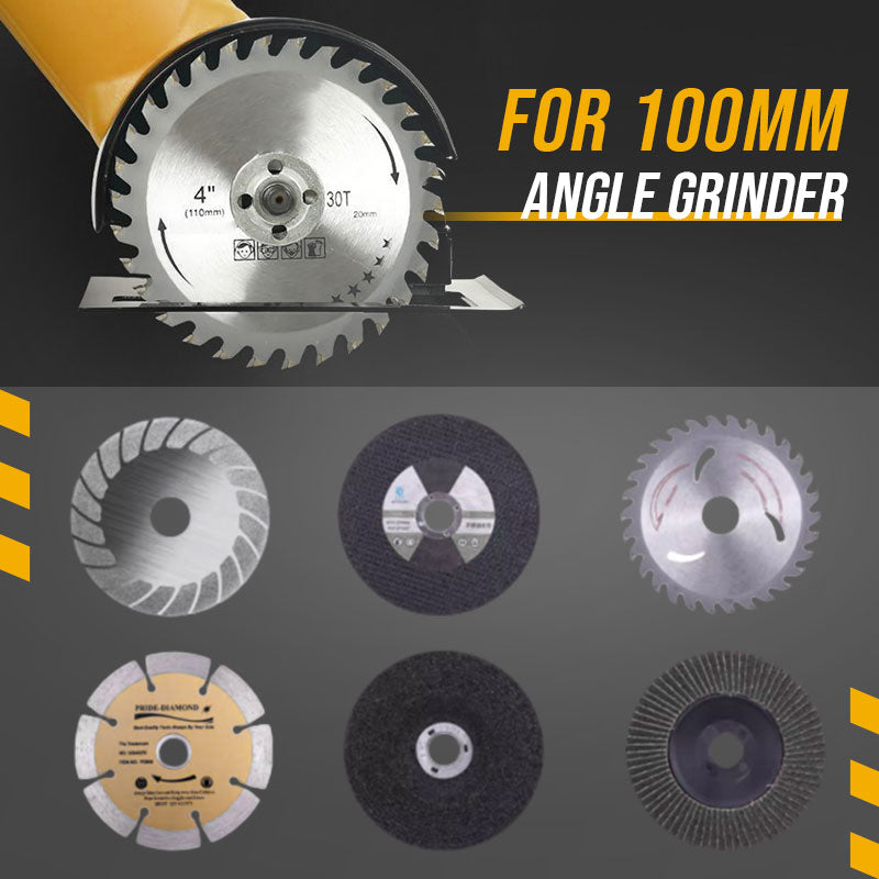 🔥Hot Sale🔥High Carbon Steel Angle Grinder Cutting Stand Shield Kit