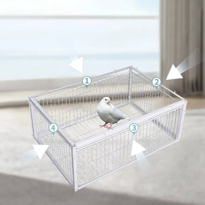 AutoTrap Bird Cage - Entry Only, No Exit🐔