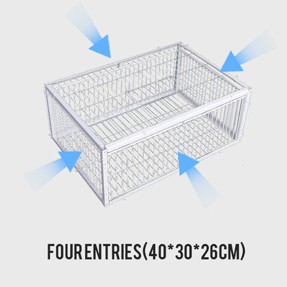 AutoTrap Bird Cage - Entry Only, No Exit🐔