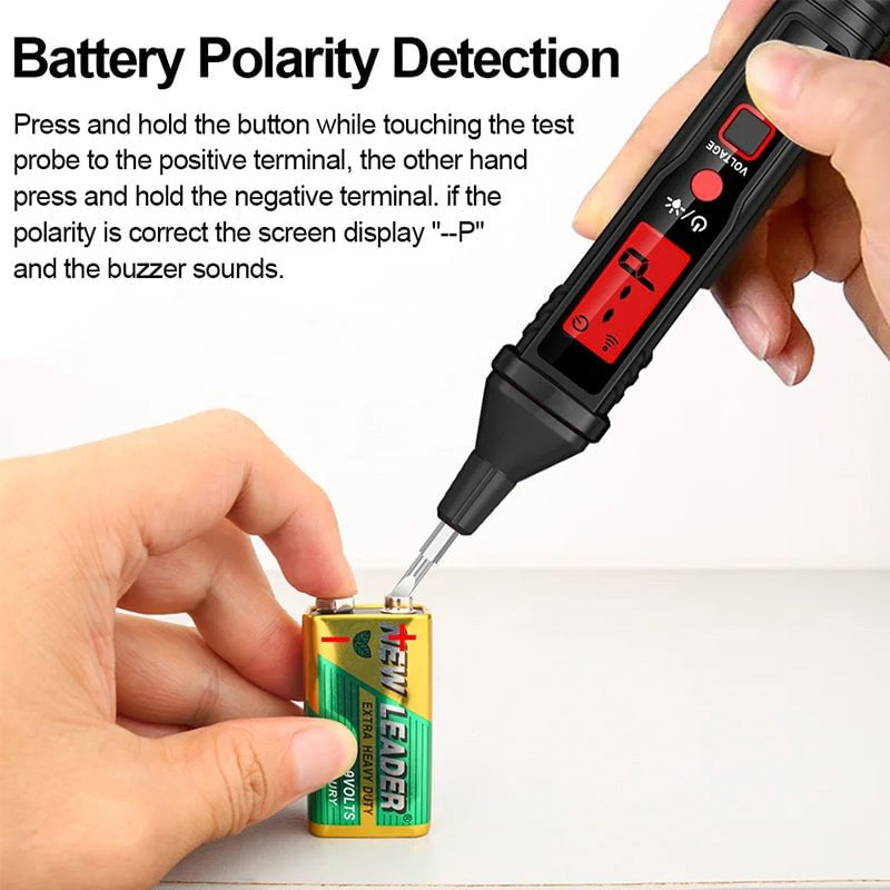 Electrician Special Voltage Measuring Pen with LCD Display