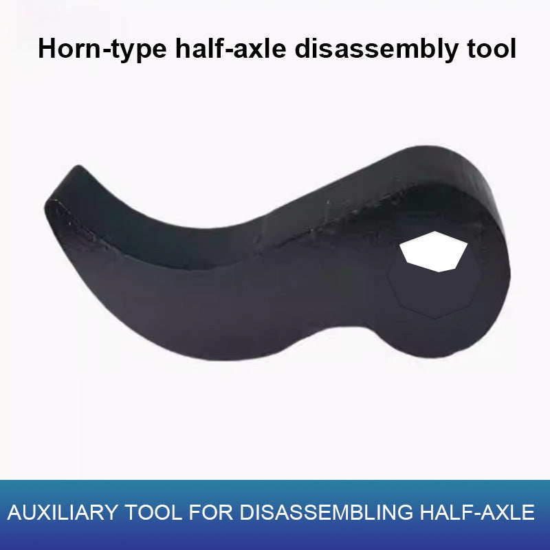 Crescent-Shaped Half Shaft Wrench